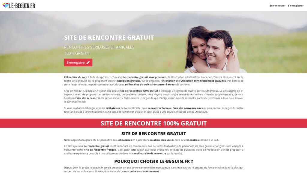 Le-beguin.fr screenshot